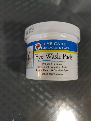 Miracle Care Cat & Dog Eye Wash Pads for Gently Cleaning Eyes - Exp 03/27 #71 - Picture 2 of 2