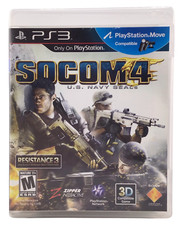 SOCOM 4: U.S. Navy SEALs Sony PlayStation 3 PS3 CIB Tested Very Good Condition