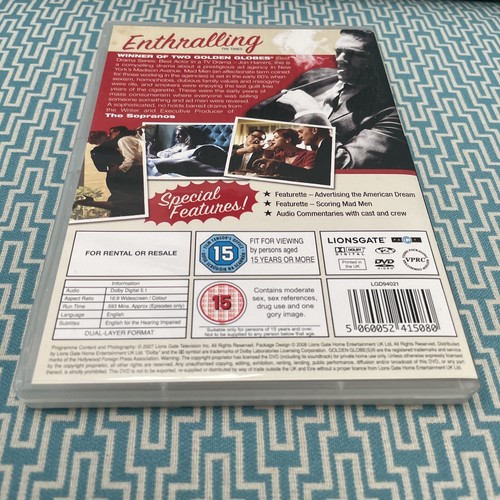 Mad Men: Seasons 1-3 Limited Premium Edition (9 Disc DVD, 2010, Region 2) - Picture 6 of 8