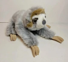 Tiger Tale Toys Sloth Baby Plush Stuffed Animal Toy Realistic Weighted 13"