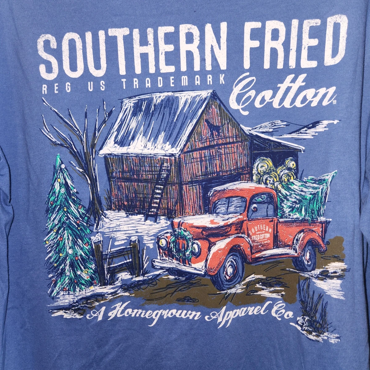 Southern fried 2024 cotton shirts