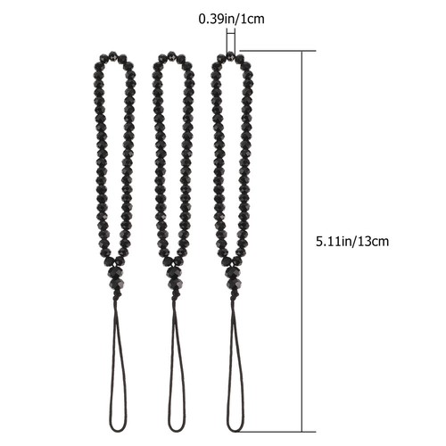 6 Pcs Beaded Phone Lanyards Decorative Lanyards Cellphone Lanyards - 第 7/12 張圖片