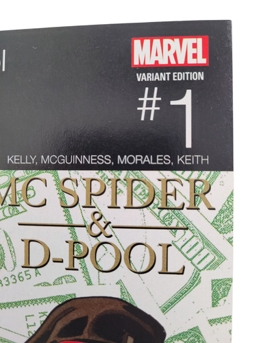Spider-Man/Deadpool #1 2016 Marvel Hip Hop Variant 9.0-9.4 Range Raw Comic - Picture 3 of 24