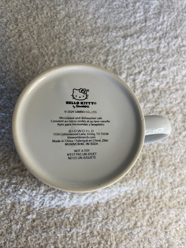 Sanrio Hello Kitty All Over Print Multi-Tasking Ceramic Mug Brand NEW! - Picture 2 of 3