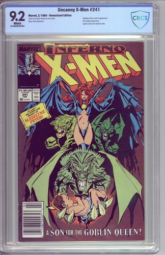 Uncanny X-Men #241 NS - Key & Origin of Madelyn Pryor - CBCS 9.2 - Brand New! - Picture 3 of 6