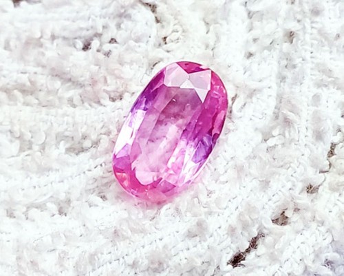 Natural Pink Sapphire Oval Cut 6.70 Ct Certified Loose Gemstone With Free Gift - Picture 2 of 6