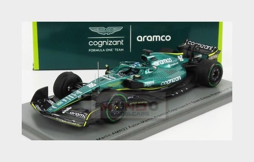 1:43 SPARK Aston Martin F1 Amr22 #18 Emilia Romagna Italy Gp 2022 Stroll S8532 M - Picture 1 of 2
