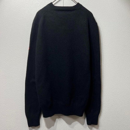 Play Comme Des Garcons 14AW Wool heart patch knit sweater - Picture 10 of 11