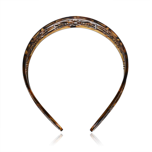 Minihope Headbands for Women, Fashion Headbands for Girls,Black Brown, 2-Count. - Picture 4 of 12