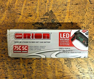 ORION Premium Lithium Soft Case Battery 14.8V 75C R/C - BRAND NEW