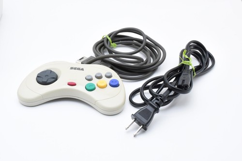 Sega Saturn Konsole Weiß Lot 4 Spiele Set 1 Controller Getestet 100V Japan - Bild 13 von 24