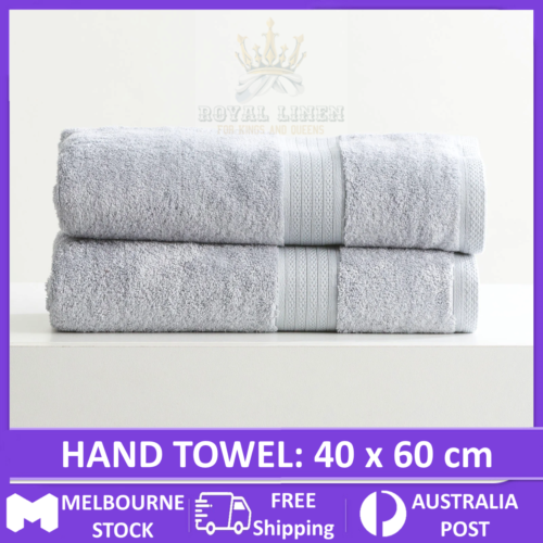 5/7 Pack Hotel Quality Bath Towels Set 650GSM Extra Thick Luxury Soft Cotton Set - Picture 7 of 20