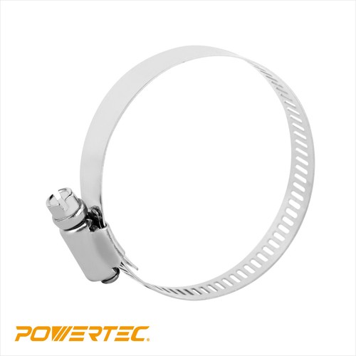 POWERTEC 3/8" Band Width Worm Drive Hose Clamps, SAE 12 -10 PK (50107) - Picture 4 of 6