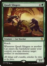 Qasali Slingers x1 NM  - Commander 2017 - Magic the Gathering