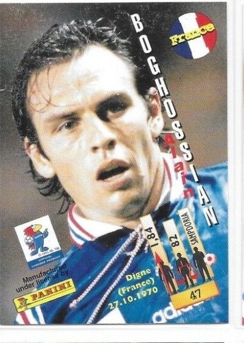 1998 Panini FIFA World Cup Franc - Bergkamp, Scifo, Laudrup, Cannavaro, Cafu - Picture 77 of 191