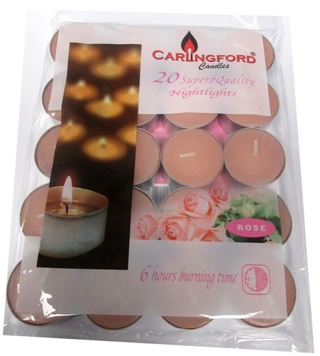 DUFTENDE TEELICHTER 8 STUNDEN BRENNZEIT KERZEN TEELICHTER 12 DUFTE PACKUNG 20/25 - Bild 7 von 24