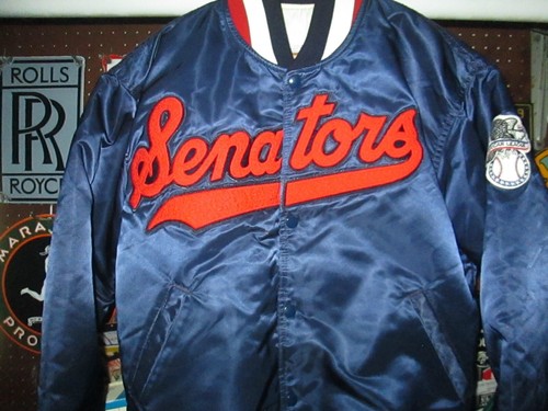 WASHINGTON SENATORS Vtg 80s 90s Cooperstown Collection Starter jacket coat L USA - Picture 1 of 11