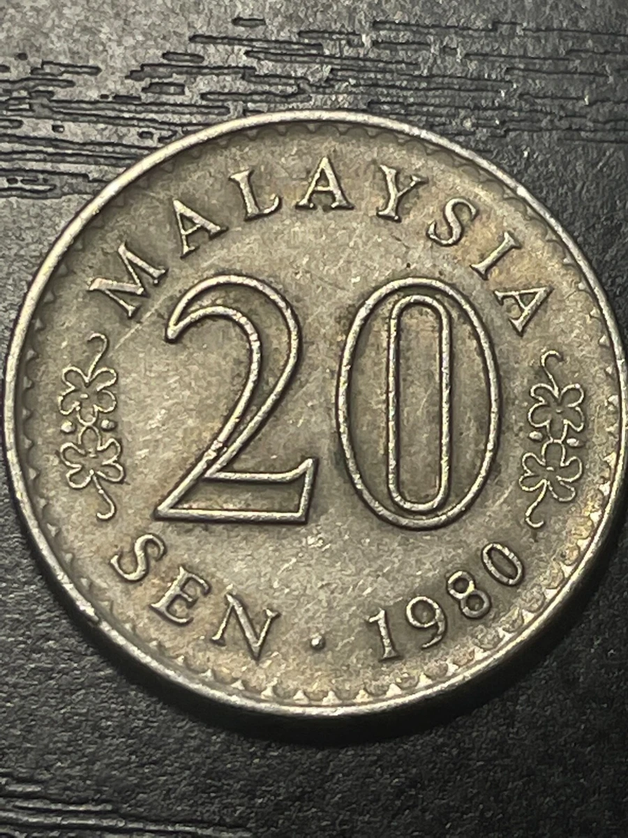 未经认证1980 马来西亚硬币| eBay