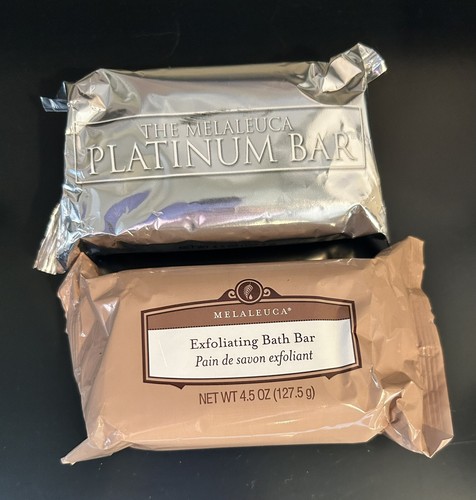 Melaleuca Platinum und Peeling Badestangen Neu