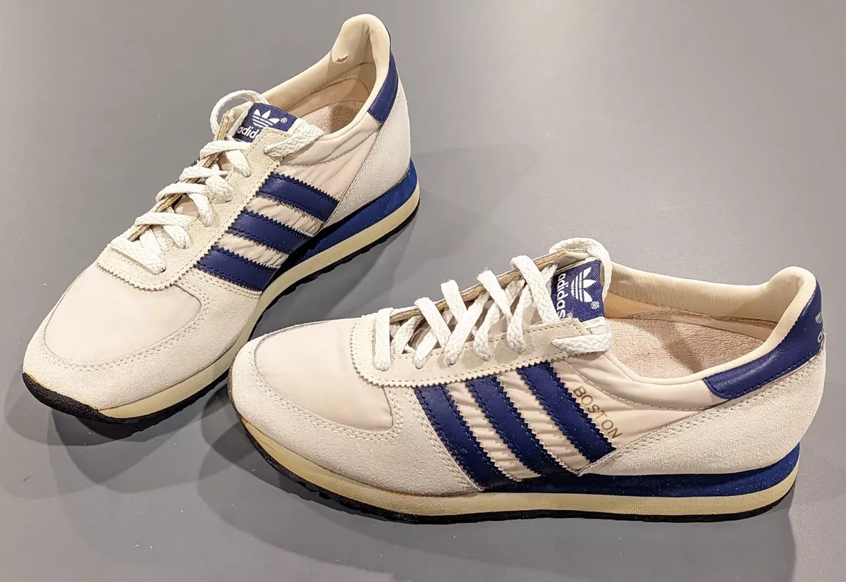 Alicia especificar Estadio Vintage 1982 Adidas BOSTON 3-Stripes Running Shoes Men Sz 7 Taiwan  80&#039;s Sneakers | eBay