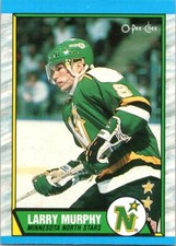 1989 OPC O-Pee-Chee #128 Larry Murphy - HOF