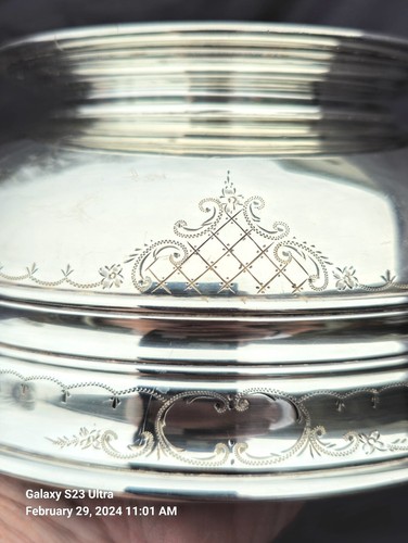 Dominick & Haff Large Sterling Silver Centerpiece bowl#1972Weight Is 455 Gram's - Picture 5 of 24