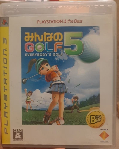 Minna no Everybody's Golf 5 Japan Import BCJS 70005 PS3 US Seller