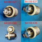 1pc E26 E27 to BA15S BA15D Socket Base LED Light Bulb Lamp Adapter Converter New