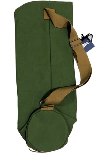 Llamaste Premium Canvas Yoga Mat Bag - Olive Green - Picture 3 of 5