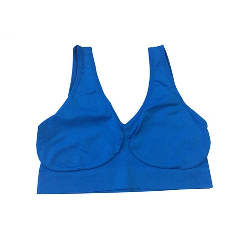 WOMENS SEAMLESS COMFORT BRA Comfy Shapewear Sports Stretch Crop Top Vest Support - Picture 19 of 19