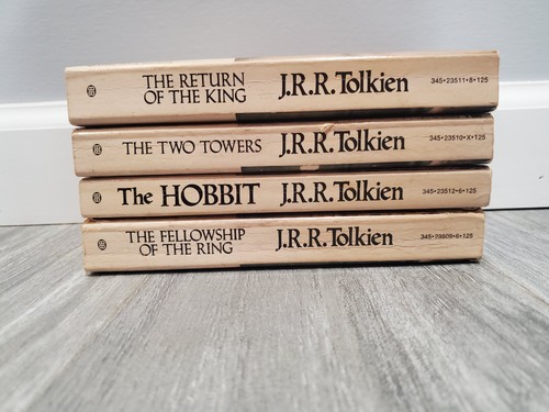 The Lord of the Rings & The Hobbit by J.R.R. Tolkien PB Red Box Set 1973 - Picture 18 of 21