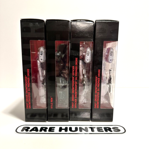Star Wars The Black Series #03 Kylo Ren & #12 Snowtrooper, TRU Officer 4-pk BNIB - Picture 4 of 10