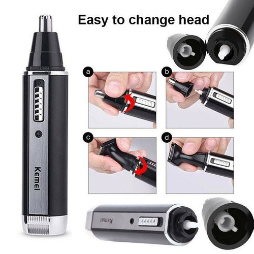 4 in1 Mini Nasenhaartrimmer Trimmer Nasen Ohr Haar Augenbrauen Bartschneider - Bild 2 von 13