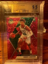 BGS 9.5 2019-20 Panini Mosaic Romeo Langford Rookie #233 Pink Disco 04/20