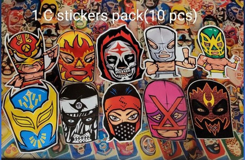 Lucha Libre Aufkleber - Bild 3 von 9