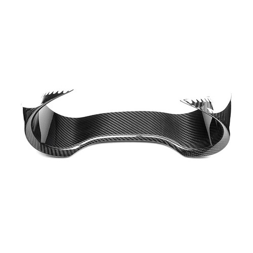 Real Hard Carbon Fiber Gauge Cluster Cover Sticker For Kia Stinger 2018-2023 - Picture 9 of 12