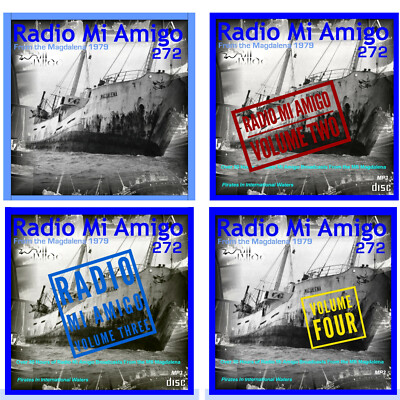 Pirate Radio Mi-Amigo from The MS Magdalena Vols 1, 2, 3 & 4 Listen In Your Car