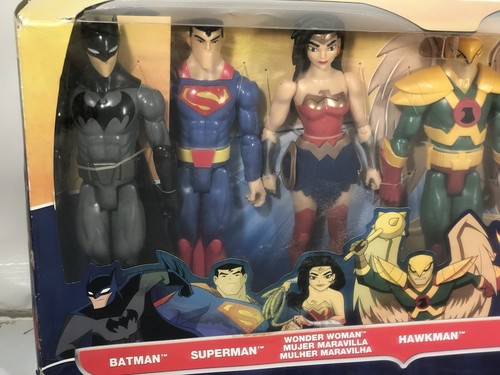 Paquete de 6"" Figura de Acción de la Liga de la Justicia Superman Batman Tormenta de Fuego Guerra Mundial Flecha Verde - Imagen 3 de 18