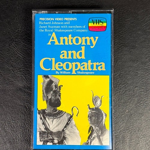 Rare 1980 PAL VHS Antony & Cleopatra Royal Shakespeare Company Precision Video