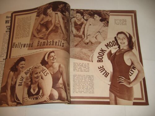 Girls on Parade PLAY Dec.'42 "HOLLYWOOD BOMBSHELLS" Spicy Pin-Up Magazine - Picture 3 of 3