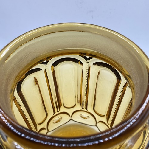 11” LE Smith Moon and Stars Canister Amber Hand-ground Lid 5LB Autumn Spice - Picture 15 of 21