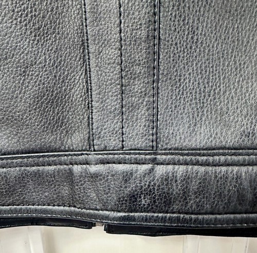 Roundtree & Yorke Herren Langarm Lamm Lederjacke, Gr. S - Bild 7 von 12