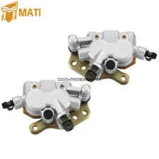 Front Brake Calipers & Pads for Suzuki Quadmaster 500 LTA500F 4x4 2000-2001