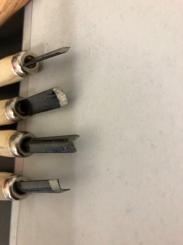 6pc Wood Carving Hand Chisels Set Woodcut Craft Knife Art Woodworking Tools#1861 - Picture 7 of 7