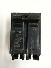 GE General Electric THQL21100 100-Amp 2-Pole 120/240VAC Breaker