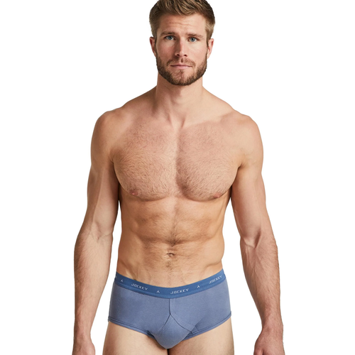 Jockey Classic Y Fronts Indigo Mix - Paquete de 3 - Imagen 2 de 11
