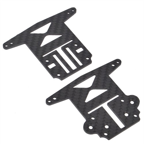 Carbon Front&Rear Shock Tower Damper Stay Kit für Tamiya WR02 WR-02CRC Upgrades - Bild 3 von 22