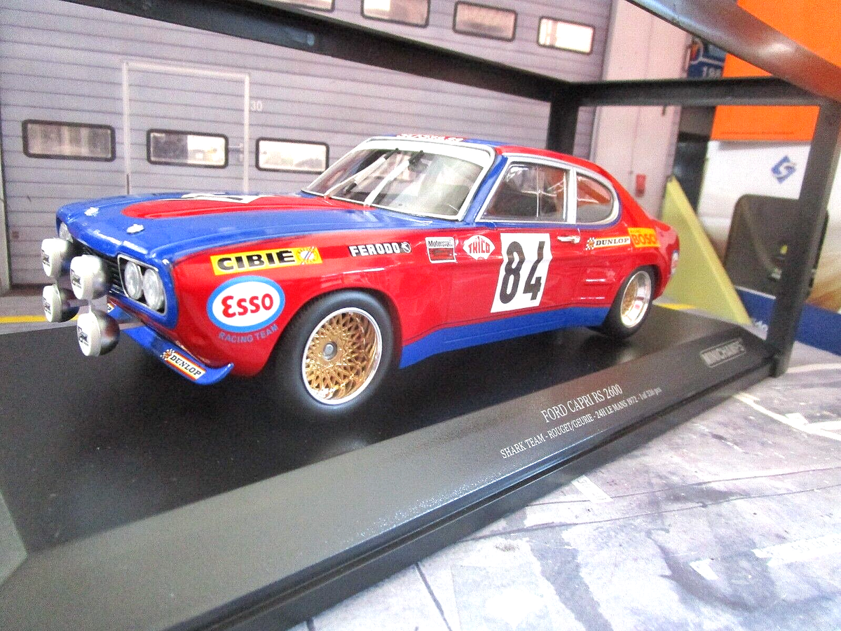 FORD Capri RS 2600 RS2600 MKI 24h Le Mans #84 Shark Team FORD Capri RS 2600 RS2600 MKI 24h Le Mans #84 Shark Team