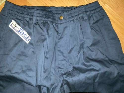 NWT Haband's Ice House Flannel Lined Slacks Blue Plaid Liner Sx 40XL ProTech - Picture 2 of 8