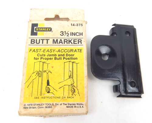 8C Stanley 3 1/2" Stoßmarker 14-375 USA Tür Stau Platzierung Werkzeug
